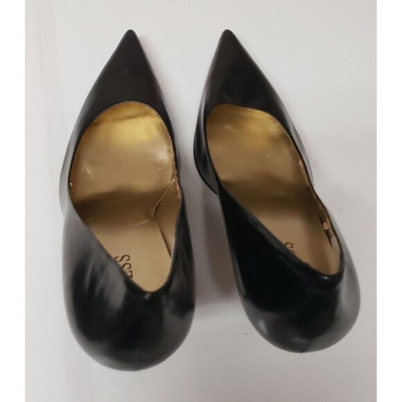 Guess Pointed Toe Black Stiletto Patent Leather Shoes Corporate PO Excel Sz 9M - Picture 3 of 11